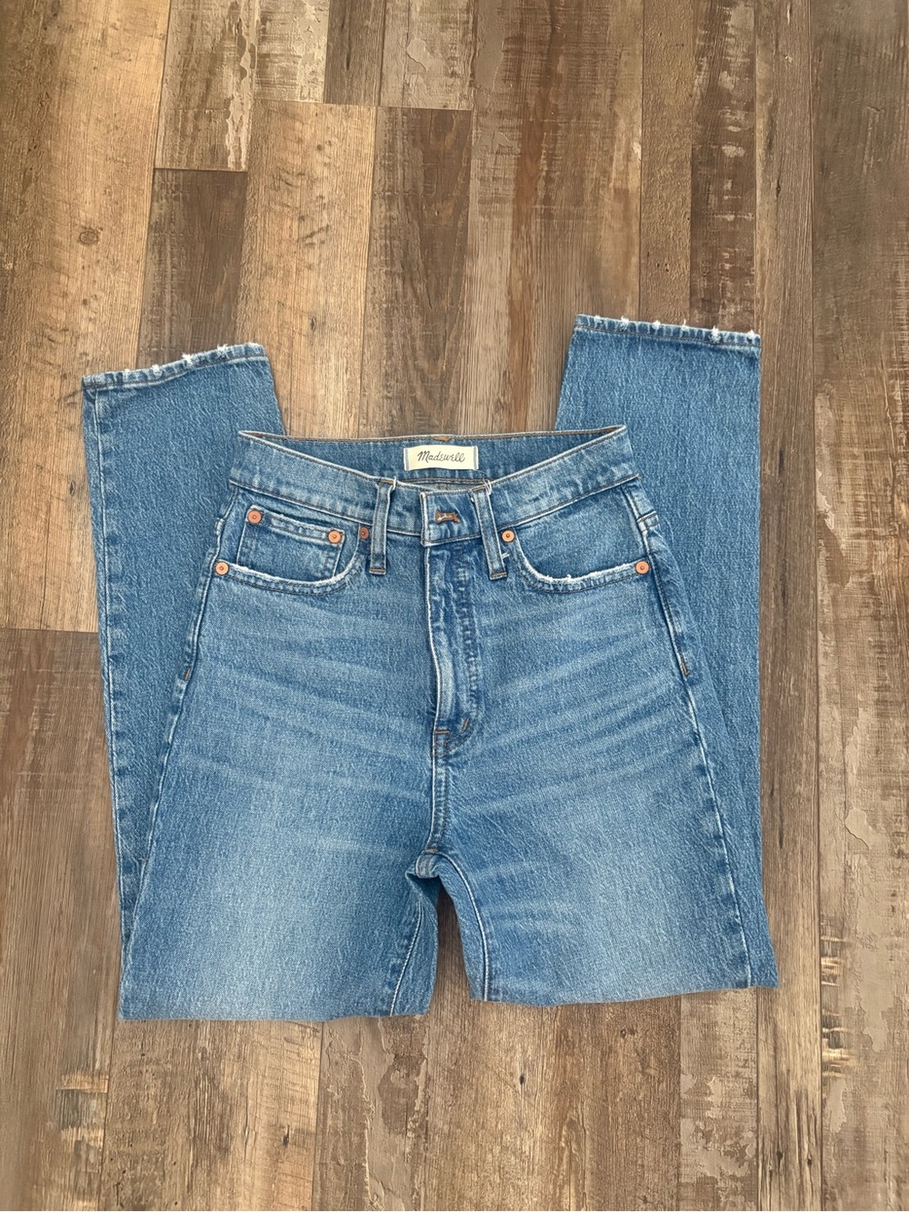 Madewell Women’s Classic Straight Denim Jeans